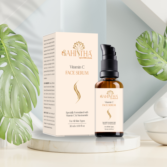 Sahistha Vitamin C Face Serum for Radiant Skin and Even Tone