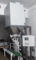 Net Type Bag Filling Machine for 25kg to 50kg Packaging with Loadcell Weighing Technology