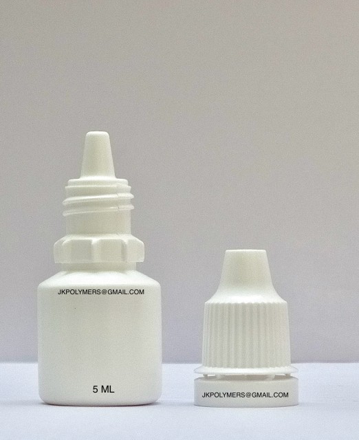 DROPPER BOTTLE 5ML - Tamper-Proof Bottles for Eye, Ear & Nasal Drops