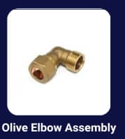 Brass Elbow Fitting for Plumbing Applications - Durable & Corrosion-Resistant