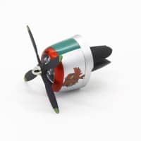 P47 Raiden Fighter Model Air Freshener for Cars, Air Vent Diffuser with Rotating Propeller