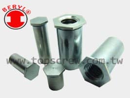TSC 1 Self-clinching Standoffs for Metal Panels - High Pushout Resistance, Easy Installation