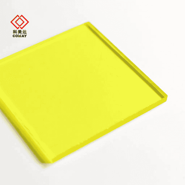 Yellow 4*8ft Cast Custom Color Acrylic Sheet - Durable, Shatter-Resistant Panels