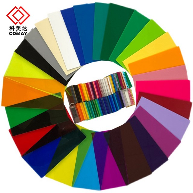 High Quality Strong Surface Hardness 1.8-20mm Colorful Acrylic Sheet for Signage & Display Panels