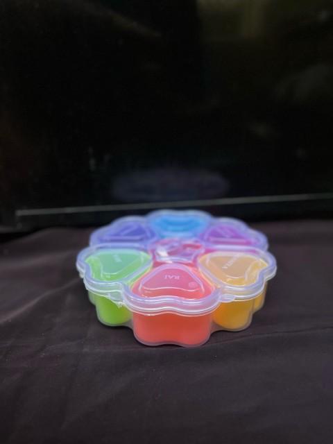Plastic Masala Box for Spice Storage - Airtight, Multi-Compartment Design