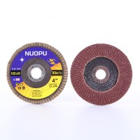 80 Red Aluminium Oxide Flap Disc for Metal & Wood Grinding - Durable and Sharp