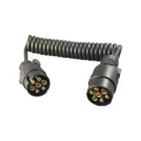 Black Trailer Adaptor TA701 for 12V Trailer and Caravan Connections