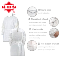 Breathable Medical Isolation Gown Fabric - Soft, Water-Repellent & Breathable for Medical Use