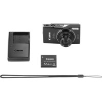 Canon PowerShot ELPH 360 HS Digital Camera Black - 12x Zoom & Wi-Fi Enabled
