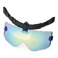 Clip On Blue Mirror Sunglasses with UV Protection – Wholesale from Taiwan