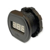 Digital Voltmeter for Vehicle Battery Voltage Display - CE Approved for Cars, Buses & Boats