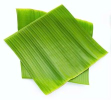 Frozen Banana Leaves for Wrapping and Decoration