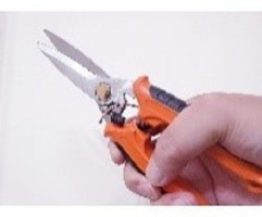 Heavy Duty Scissors for Metal, Leather, and Wire Cutting – Durable 7" Blades