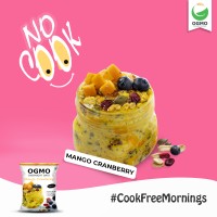 Mango Cranberry Overnight Oats Mix with Super Seeds and Real Fruit