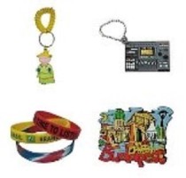 Custom PVC Keyring and Wristband from Manufacturer