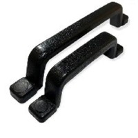 Rubber Steel Handle Large – Durable PVC and Steel Handle for Bus, Truck, and RV
