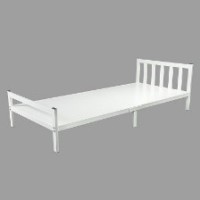 Single Bed Frame Metal Support for Box Spring and Mattress