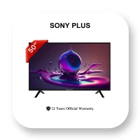 Sony Plus 50 Inch QLED Smart Android TV with Voice Control 4K UHD