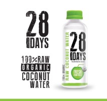 28 Days Organic Coconut Water 235ml – Natural Drink with Enzymes and Micro Nutrients