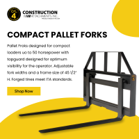 Construction Attachments for Excavators, Tractors & Skid Steers