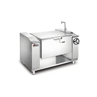 Industrial Tilting Frying Pan - Energy-Saving Commercial Cooking Pot for Professional Kitchens