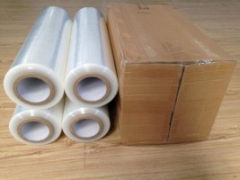 LLDPE Stretch Film for Packing Pallets - Transparent & Colored Rolls