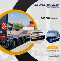 Lowbed Semi Trailer for Heavy Equipment & Oversized Cargo