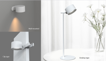 Smart Wall and Desk Light – 360° Adjustable, No Glare, 3 Brightness Levels