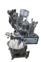 Spray Pump Filling & Labeling Machine – High-Speed 60pcs/Min with Auto Capping