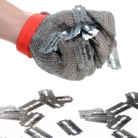 Stainless Steel Cut Resistant Gloves DCR410 for Butchers and Food Processing