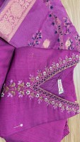 Women's Stitched 3 Piece Set with Hand Embroidery and Fancy Duppata