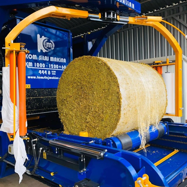 Hydraulic Corn Silage Baler Machine for Efficient Animal Feed Packaging