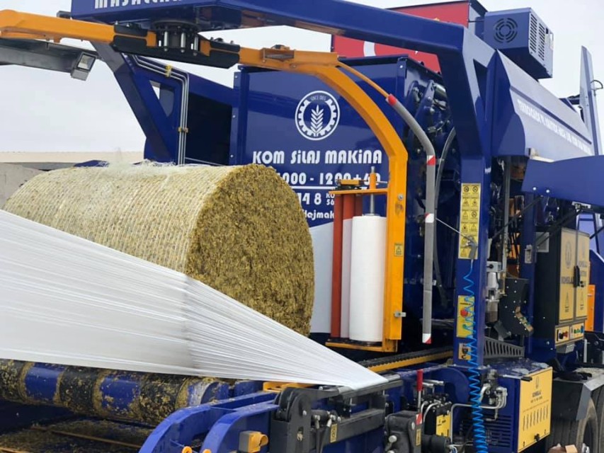 Hydraulic Corn Silage Baler Machine for Efficient Animal Feed Packaging