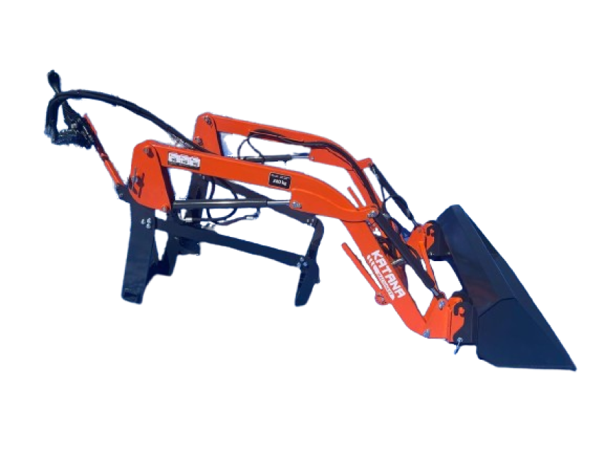 Detachable Front Loader for Compact Tractors – Solid, Versatile Use
