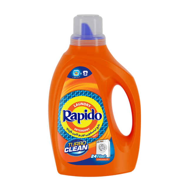 RAPIDO Turbo Clean Laundry Liquid Detergent For White & Dark Clothes Manufacturer