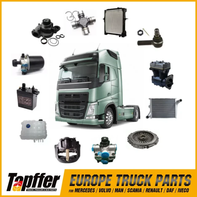 Tapffer Truck Spare Parts For Mercedes Benz Scania Volvo MAN – Wholesaler from China
