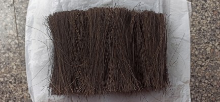 Arenga Fiber (Arenga Pinnata) for Brooms, Brushes & Roofing – Natural Black Fiber