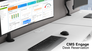 CMS Engage Desk Booking Technology for Hybrid Workplaces – Australian Made