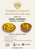 Premium Turmeric Fingers – Export Quality for Food, Pharma & Nutraceuticals