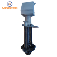 Single Stage Vertical Submerged Slurry Pump for Abrasive Fluids