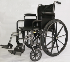 Manual Wheelchair with Mag Wheels BES-WL104 – Lightweight & Durable Design
