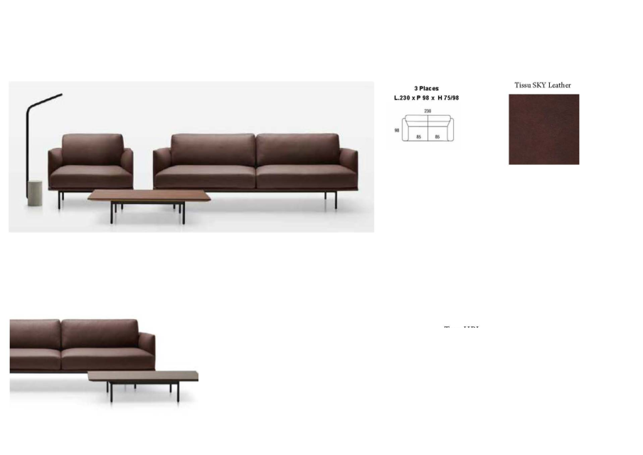 EXECUTIVE OFFICE.1 Sofa – Italian Manufacturer for Waiting Rooms