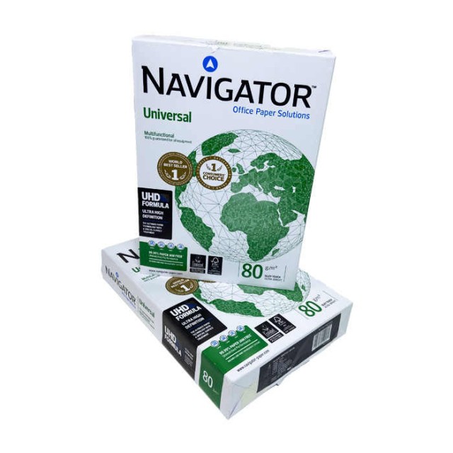 Navigator A4 Copy Paper 80 GSM – High Brightness, Acid-Free, from Wholesaler
