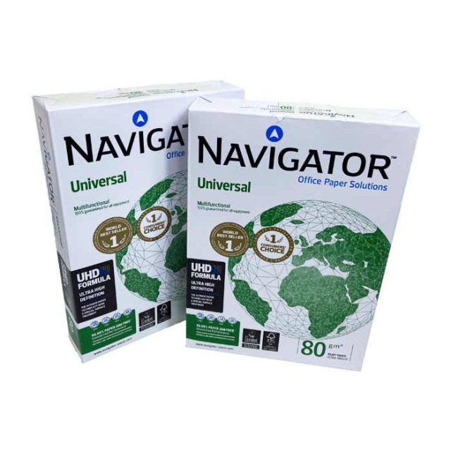 Navigator A4 Copy Paper 80 GSM – High Brightness, Acid-Free, from Wholesaler