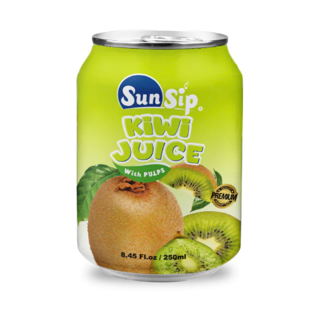 Sunsip Premium Kiwi Juice with Pulp 250ml – Wholesaler from Vietnam