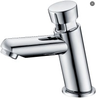 Brass Deck Mounted Time Delay Faucet for Public Restrooms