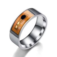 Ceramic NFC Smart Ring for RFID Payment OEM - Custom Sizes Available
