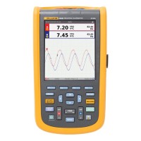 Fluke 124B NA S Oscilloscope for Industrial Use with Dual Input & Magnetic Hanger