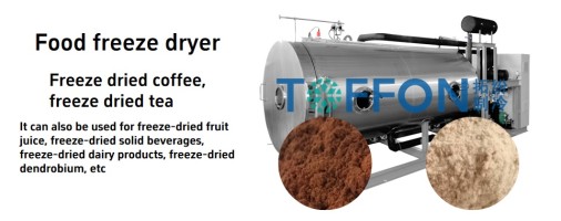 Freeze Dryer for Coffee and Tea Powder Production – Automatic Aroma Retention System