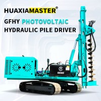 GFHY Series Photovoltaic Hydraulic Pile Driver for Solar Power Station Foundation